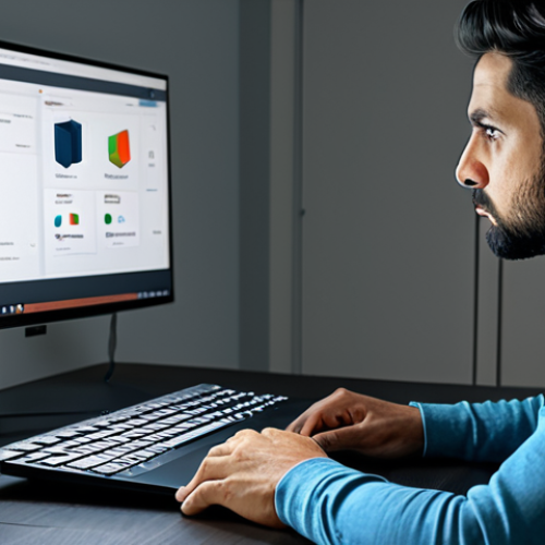 Examining an Ad Online**

A person sitting at a desk looking intently at a laptop screen displaying an online marketplace listing for a used RTX 3080, fully clothed, appropriate attire, modern apartment setting, safe for work, perfect anatomy, correct proportions, professional digital art, high quality, family-friendly. The scene focuses on the screen and the person's focused expression.

**