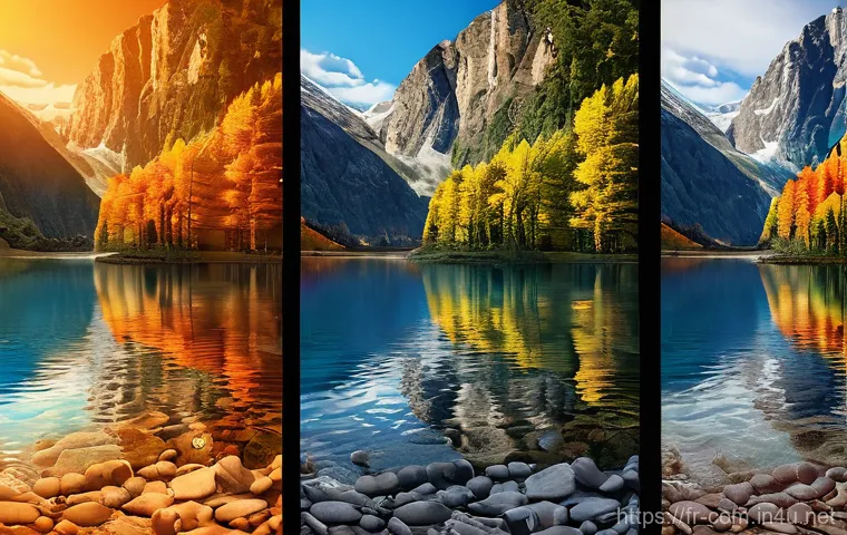 SSD와 HDD의 차이점 - Here are three detailed image prompts: