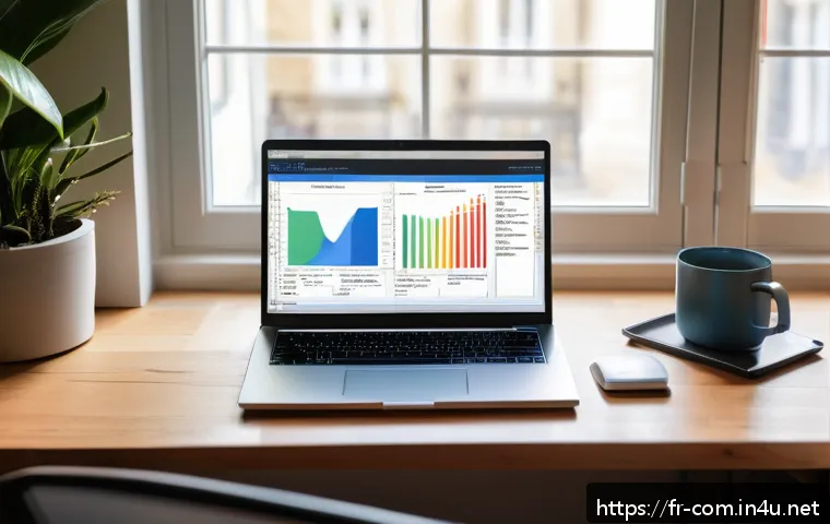 컴퓨터 고장 진단 프로그램 추천 - A cozy home office setting featuring a French user interacting with a computer diagnostic software o...